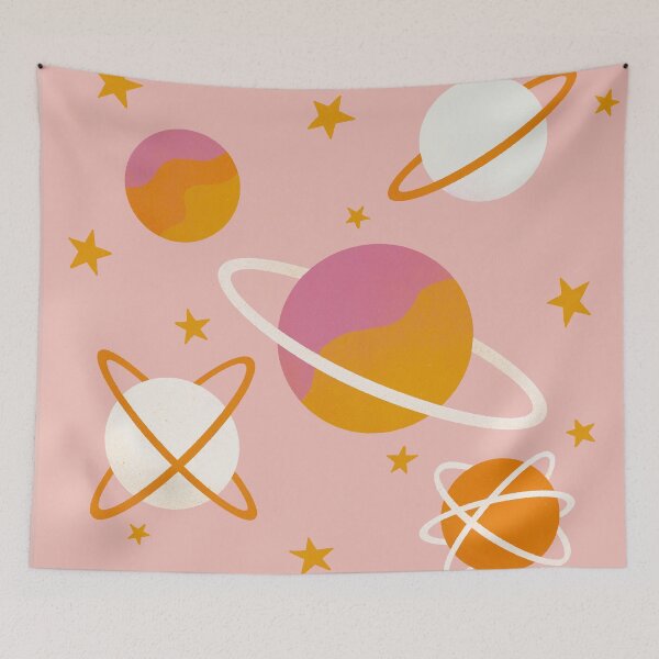 Artikelvorschau, Planetary Dreamscape ~ Rosa Hintergrund entworfen und verkauft von Danvrie.