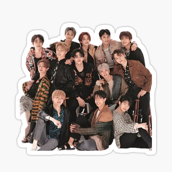 K Pop Bands BTS EXO Stray Kids Seventeen Got7 Stickers Gifts