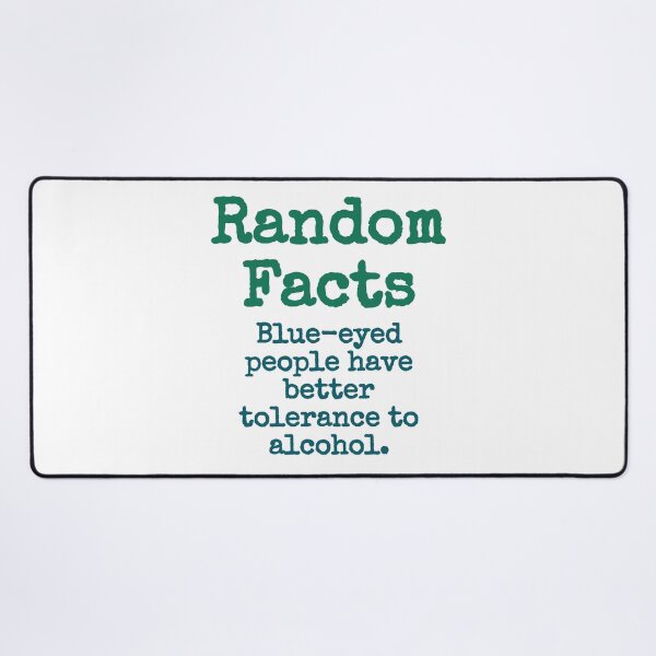 Item preview, Blue-Eyed People Have Better Tolerance - Trivia Fact designed and sold by CrankyOldDude.