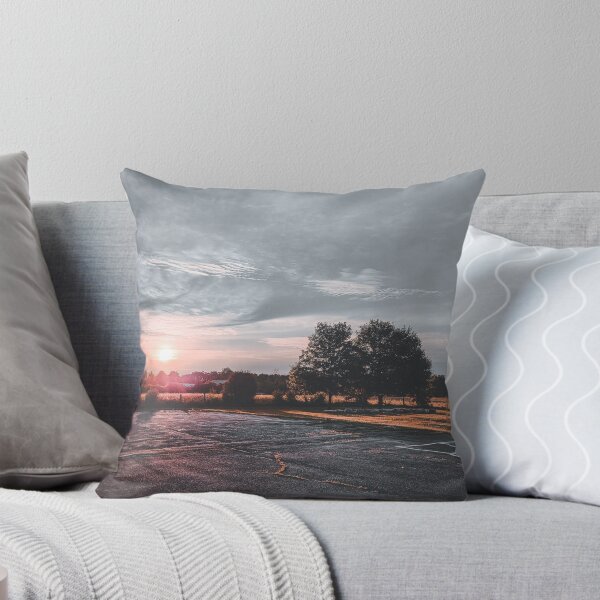 Item preview, School Yard Photo with Stunning Sky and Sunset V4 designed and sold by Family Journey with God.