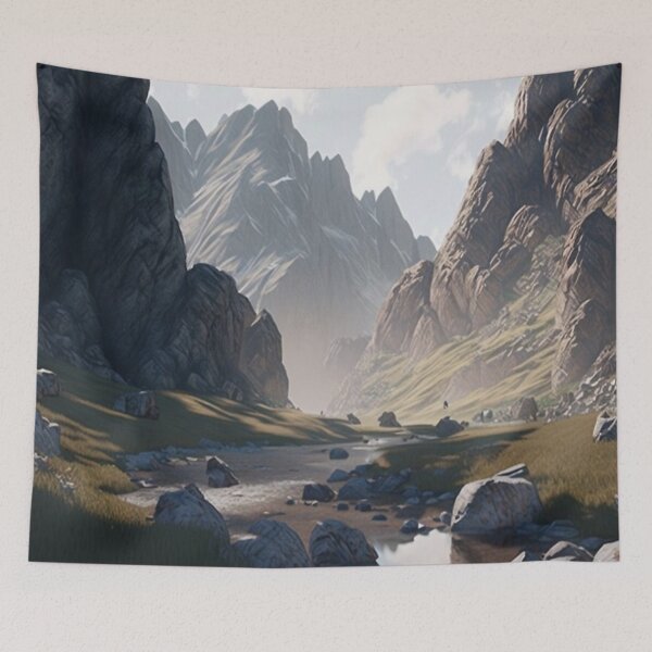 Item preview, Hidden Valley Haven designed and sold by ThreadGallery.