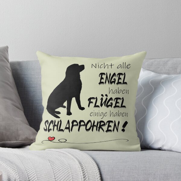 Artikelvorschau, Nicht alle Engel haben Flügel, Hunde entworfen und verkauft von Meer-Lifestyle.