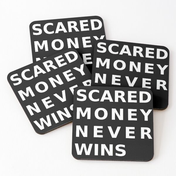 Item preview, Scared money never wins designed and sold by DTNT Shirts.