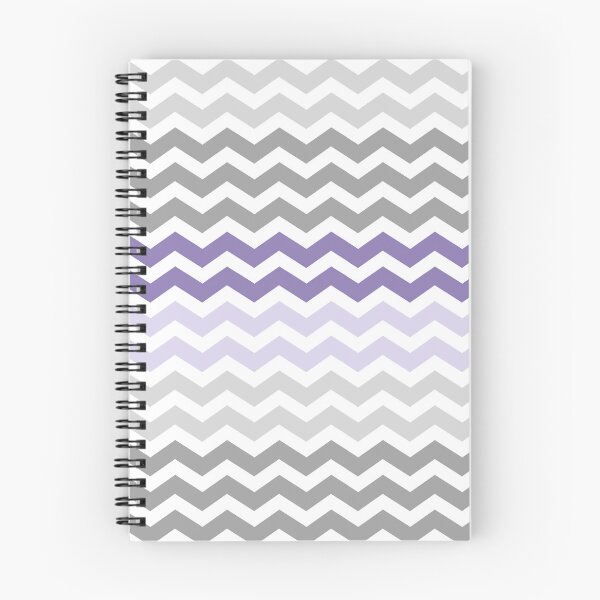 Item preview, Grey and Purple Chevron Zig Zag pattern designed and sold by inspirationzgal.