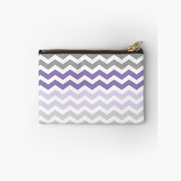 Item preview, Grey and Purple Chevron Zig Zag pattern designed and sold by inspirationzgal.