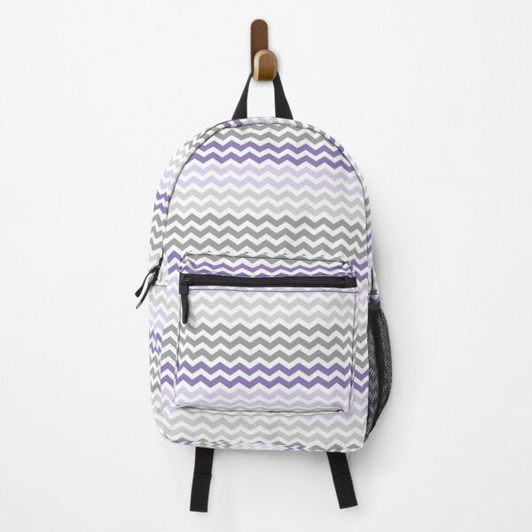 Item preview, Grey and Purple Chevron Zig Zag pattern designed and sold by inspirationzgal.