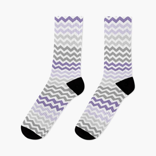 Item preview, Grey and Purple Chevron Zig Zag pattern designed and sold by inspirationzgal.