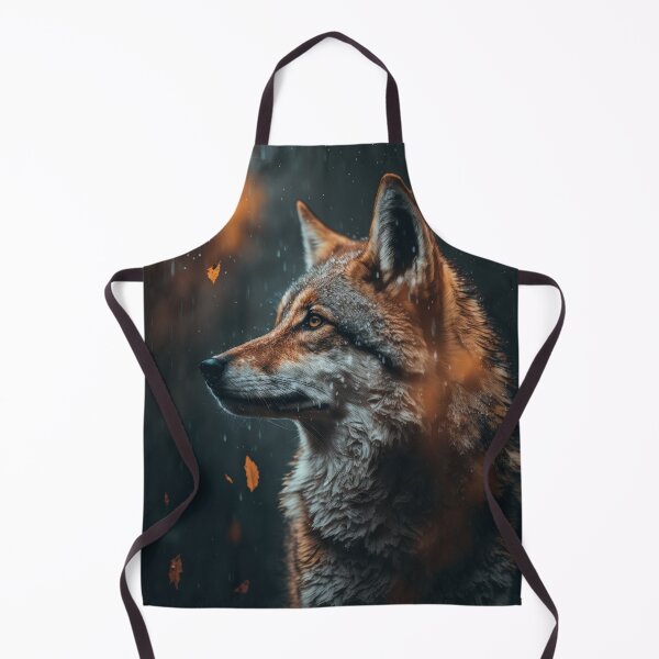 Item preview, Wolf Autumn Rain designed and sold by MindsArtDesign.