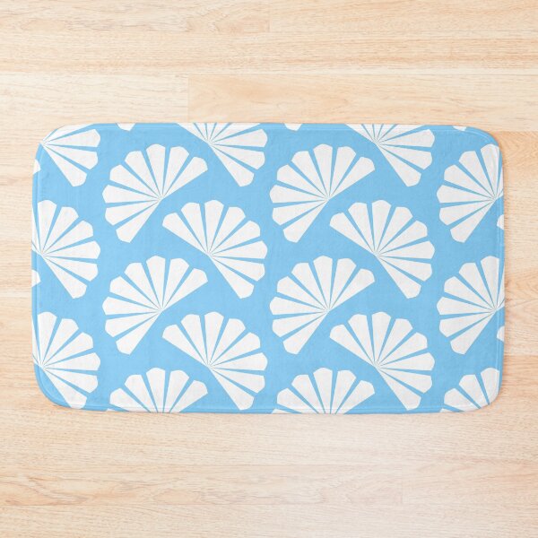 Item preview, Diagonal stylized fans in light blue hue designed and sold by Vektoria.