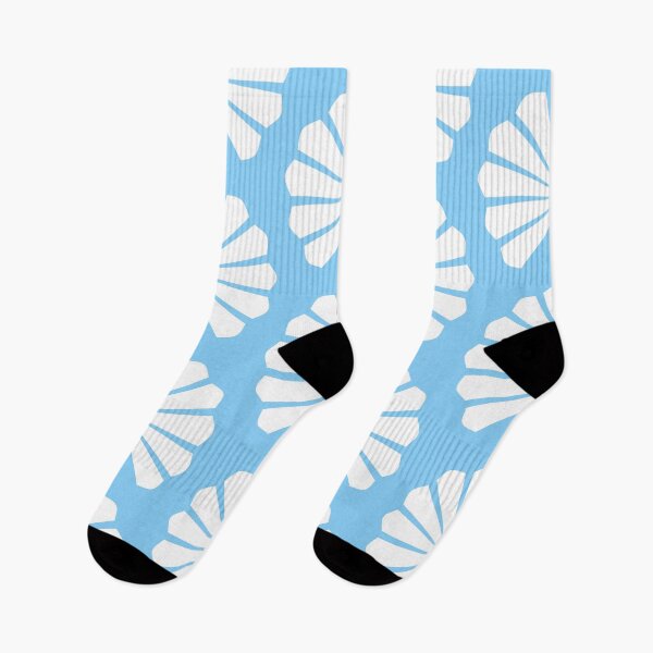 Item preview, Diagonal stylized fans in light blue hue designed and sold by Vektoria.