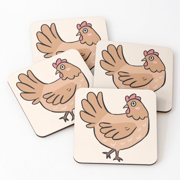 Item preview, Cute chicken illustration  designed and sold by Yarafantasyart.