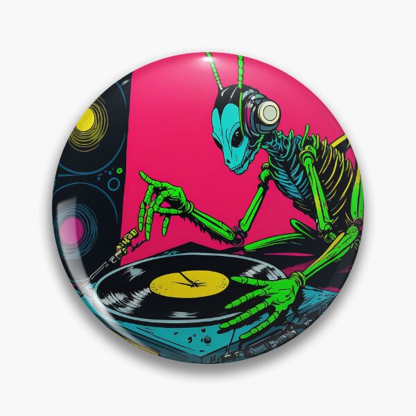 Item preview, Insect Music DJ in Neon Clad Dance Club designed and sold by ZazuStudios.