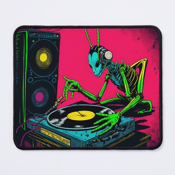 Item preview, Insect Music DJ in Neon Clad Dance Club designed and sold by ZazuStudios.