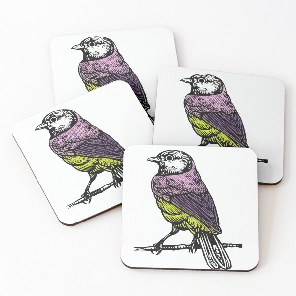 Item preview, bird on a branch designed and sold by RokArtS.