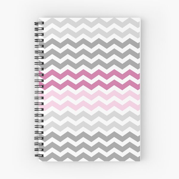 Item preview,  Grey and Pink Chevron Zig Zag pattern designed and sold by inspirationzgal.