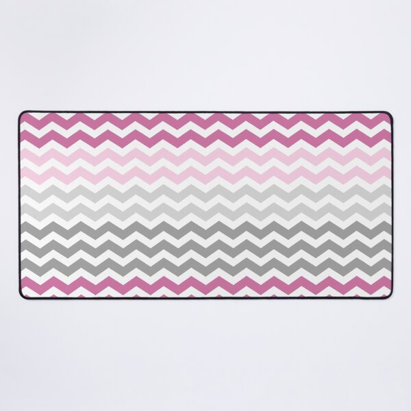 Item preview,  Grey and Pink Chevron Zig Zag pattern designed and sold by inspirationzgal.