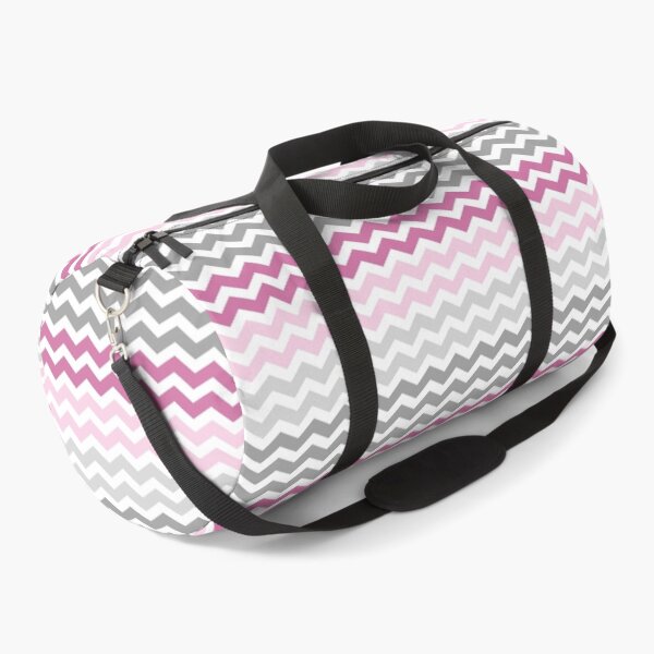 Item preview,  Grey and Pink Chevron Zig Zag pattern designed and sold by inspirationzgal.