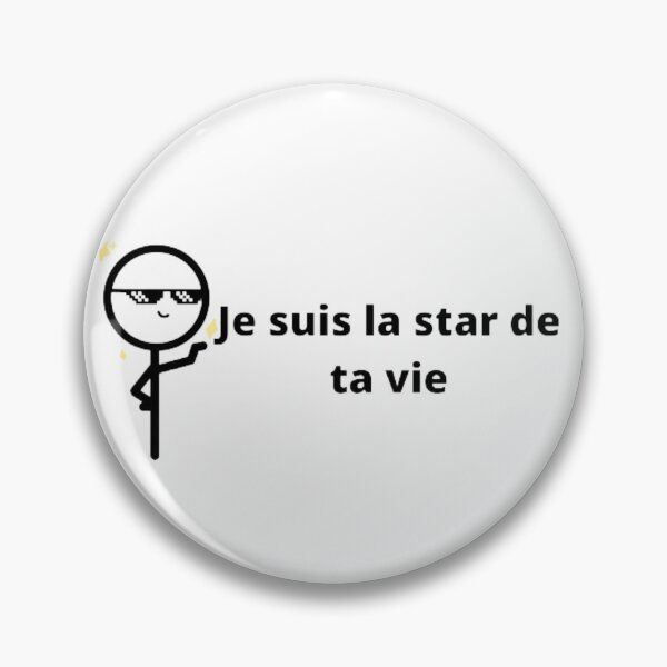 Item preview, Stickman "I am the star of your life" designed and sold by Sushiitz.