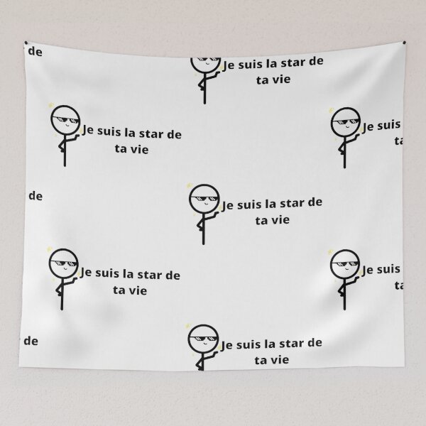 Item preview, Stickman "I am the star of your life" designed and sold by Sushiitz.