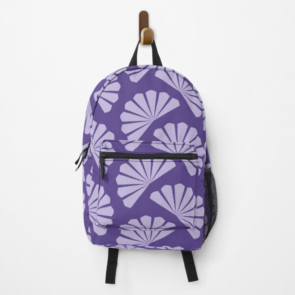 Item preview, Diagonal stylized purple fans designed and sold by Vektoria.