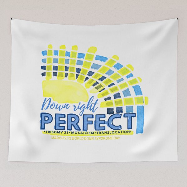 Item preview, Down right perfect World Down Syndrome Day  designed and sold by Lillieoandco.