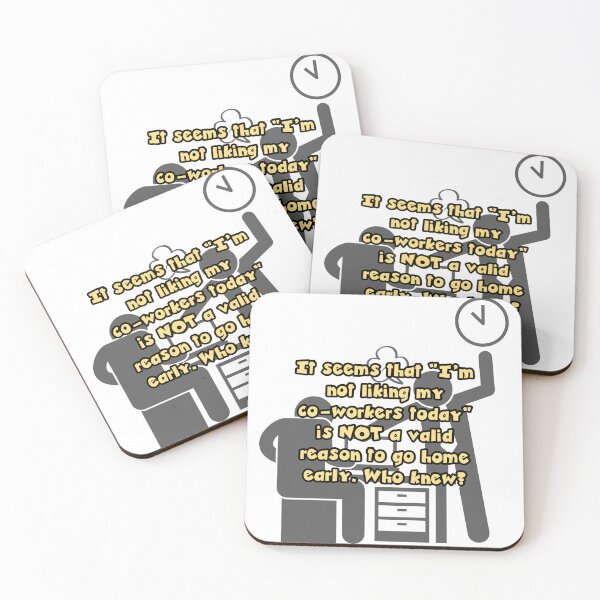 Item preview, Who Knew funny work excuses designed and sold by MamaCsTees.