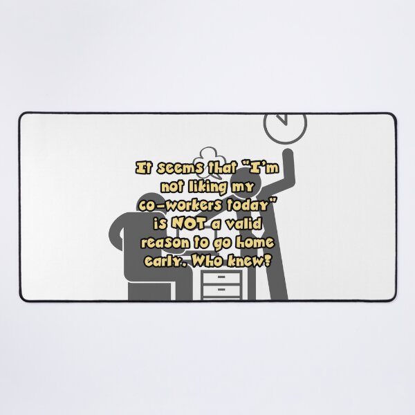 Item preview, Who Knew funny work excuses designed and sold by MamaCsTees.