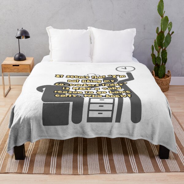 Item preview, Who Knew funny work excuses designed and sold by MamaCsTees.