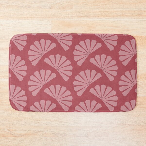 Item preview, Diagonal stylized fans in mauve designed and sold by Vektoria.