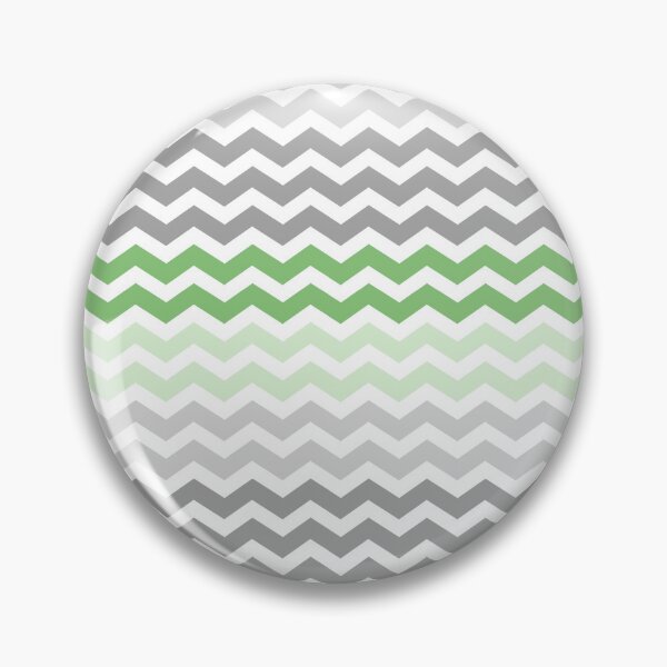 Item preview, Grey and Green Chevron Zig Zag pattern designed and sold by inspirationzgal.