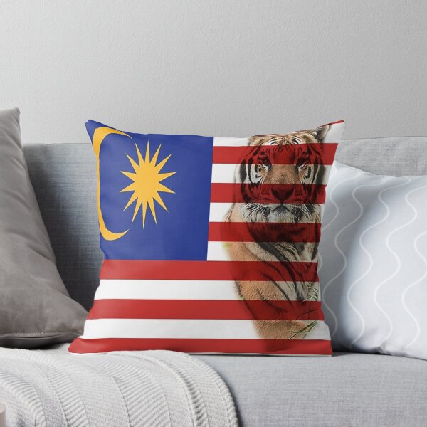 Item preview, Malaysian Flag and Malayan Tiger designed and sold by Sunleil.