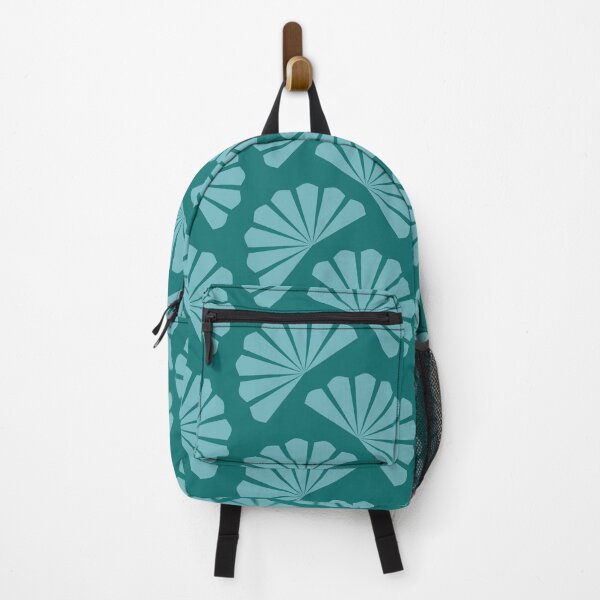 Item preview, Diagonal stylized green fans designed and sold by Vektoria.