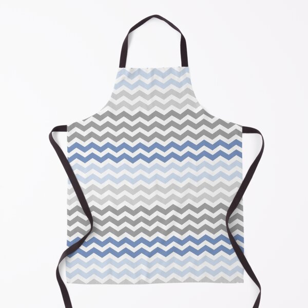Item preview, Grey and Blue Chevron Zig Zag pattern designed and sold by inspirationzgal.