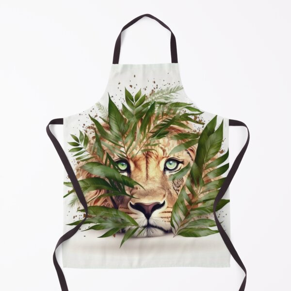 Aperçu de l'œuvre Lion réel multicolore créée et vendue par Print-Online.