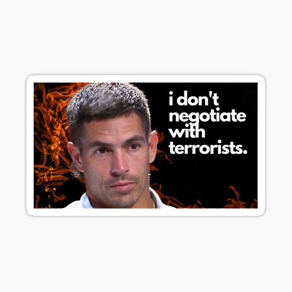 Item preview, La Jordanie ne négocie pas avec les terroristes - MTV The Challenge designed and sold by FreshCanvasCre.