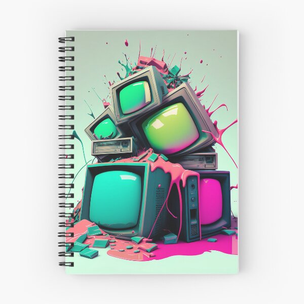 Item preview, Exploding Ink Filled TVs designed and sold by ZazuStudios.