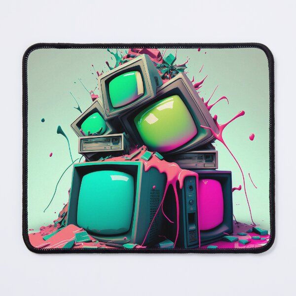 Item preview, Exploding Ink Filled TVs designed and sold by ZazuStudios.