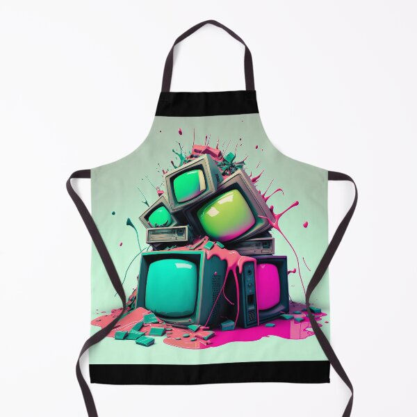 Item preview, Exploding Ink Filled TVs designed and sold by ZazuStudios.