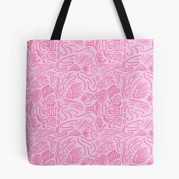 Artikelvorschau, Pink Abstract Linework Design Squiggle Artwork entworfen und verkauft von cadencreations.
