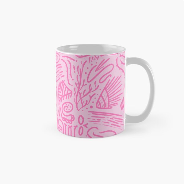 Artikelvorschau, Pink Abstract Linework Design Squiggle Artwork entworfen und verkauft von cadencreations.
