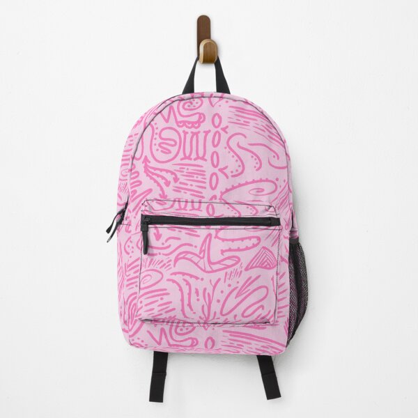 Item preview, Pink Abstract Linework Design Squiggle Artwork designed and sold by cadencreations.