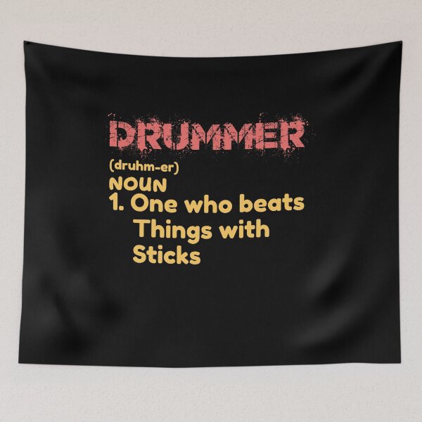 Item preview, Drummer Percussion designed and sold by MooonTees.