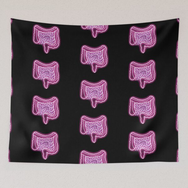 Item preview, NeonHappy Small and Large Intestine Sign designed and sold by spacefern.