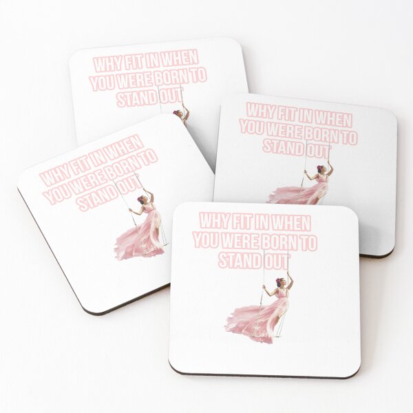 Item preview, Why fit in when you were born to stand out  designed and sold by HomeIsUs.