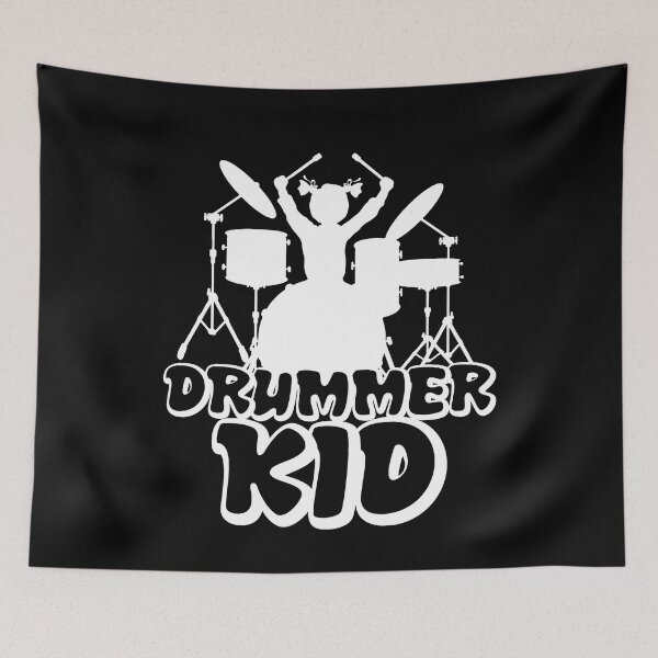 Item preview, Drummer Kid Drums designed and sold by MooonTees.