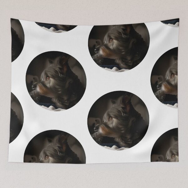 Item preview, A penny for your thoughts cute dog designed and sold by MamaCsTees.