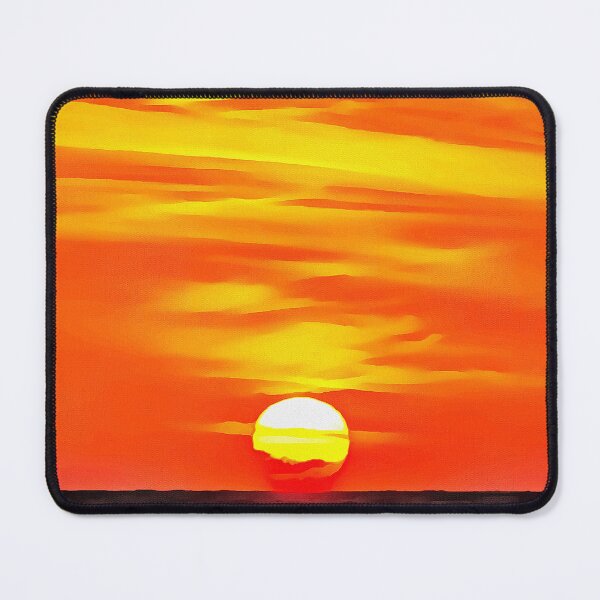Item preview, Artistic Orange Aegean Sunset Akyaka designed and sold by taiche.