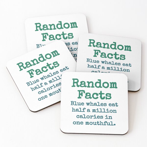 Item preview, Blue Whales Eat Half A Million Calories - Trivia Fact designed and sold by CrankyOldDude.
