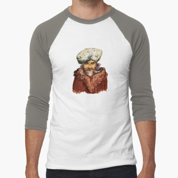 Mountain Man Baseball ¾ Sleeve T-Shirt