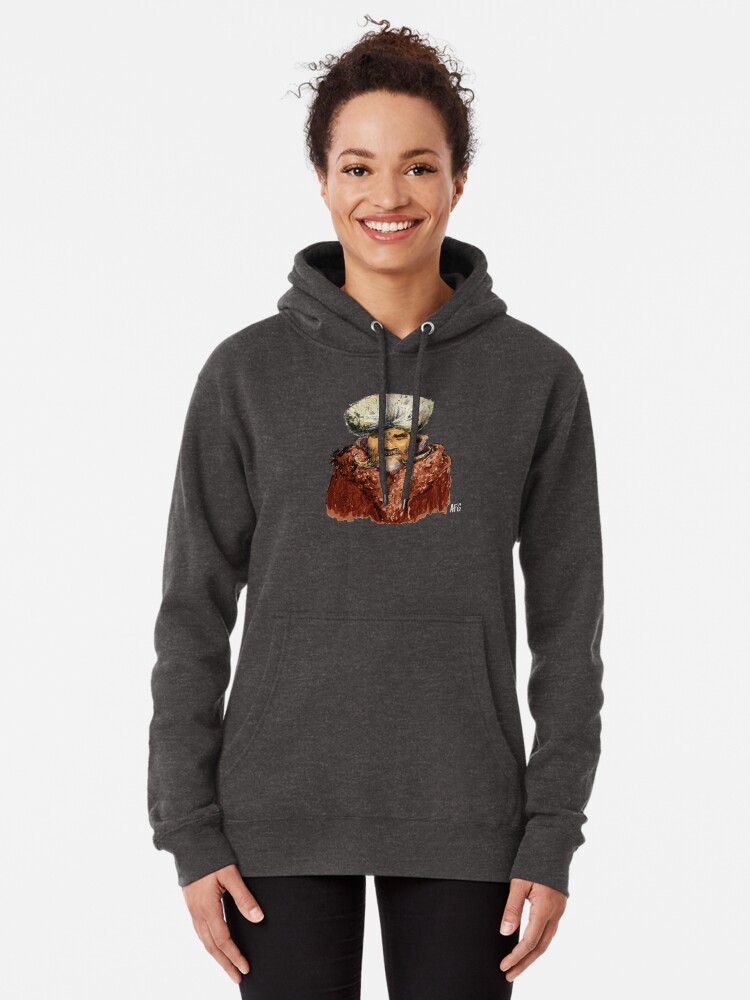Alternate view of Mountain Man Pullover Hoodie